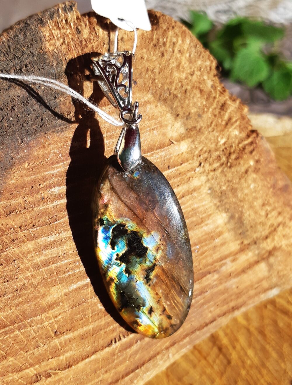 Pendentif en LABRADORITE