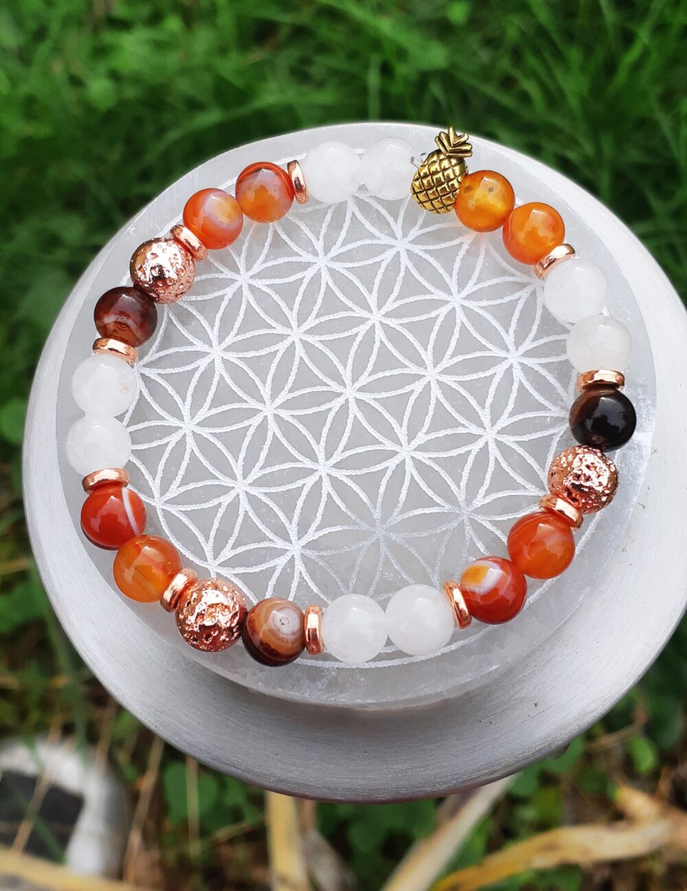 Bracelet Noël cuivré