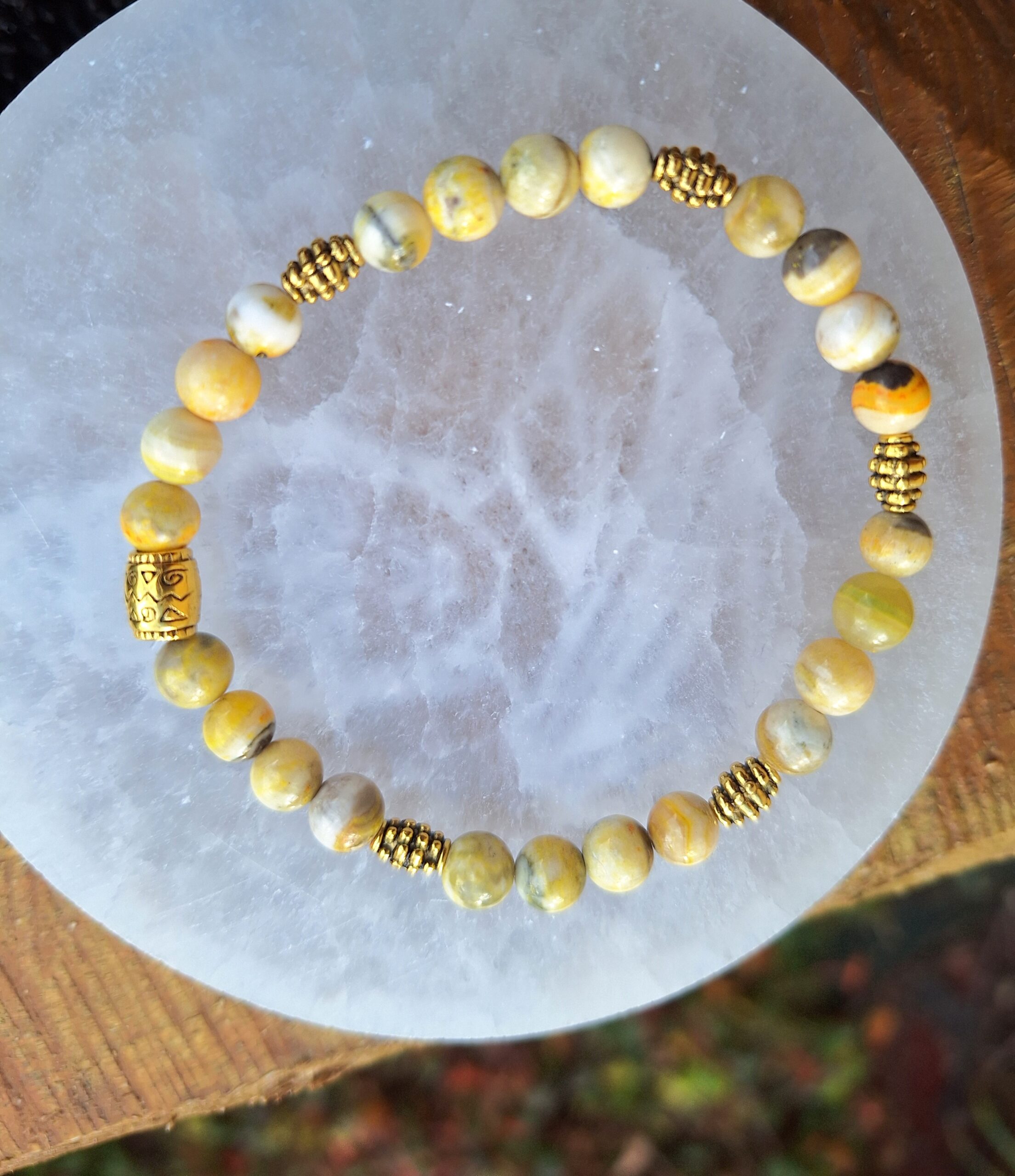 Bracelet JASPE BUMBLEBEE
