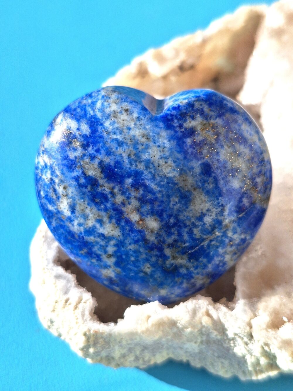 Petit coeur en Lapis Lazuli