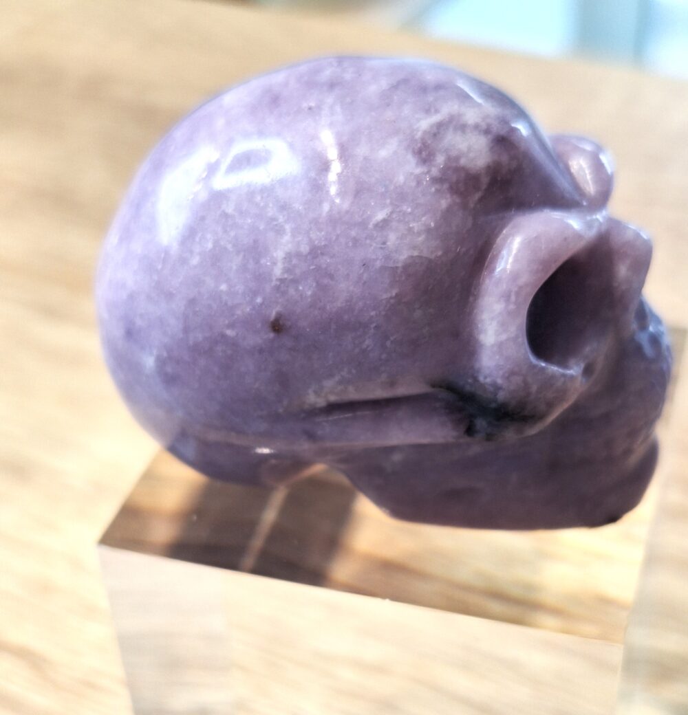CRANE EN LEPIDOLITE – Image 2
