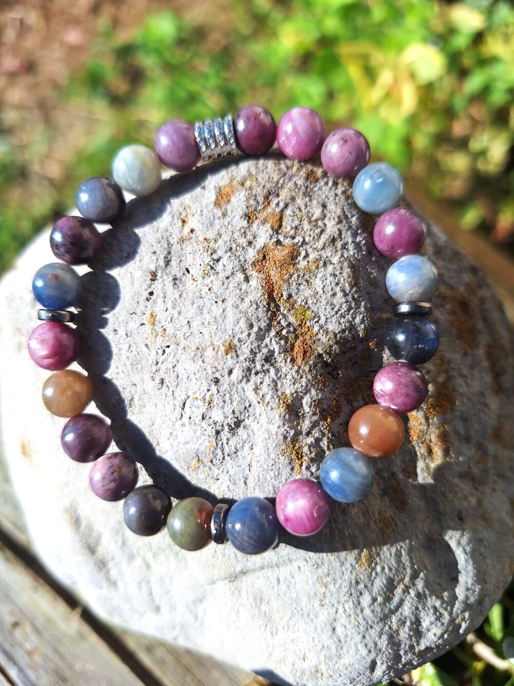Bracelet en SAPHIR MULTICOLORE