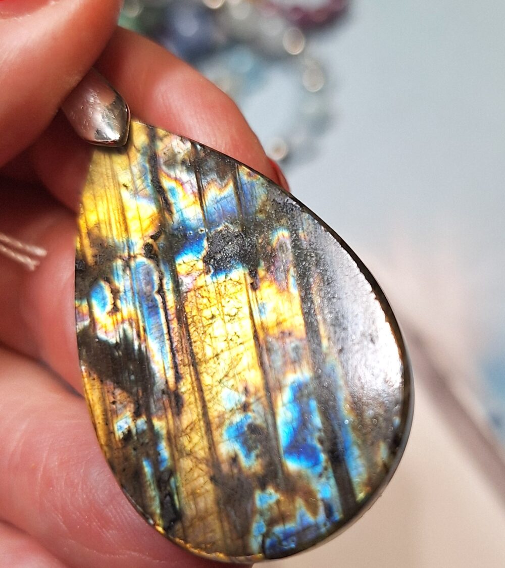 Pendentif en Labradorite