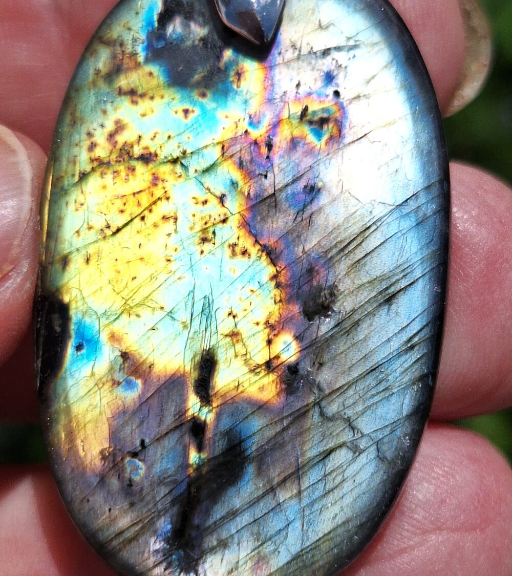 Pendentif en Labradorite
