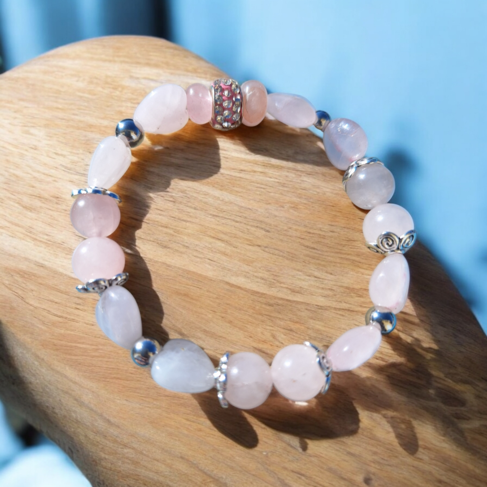 Bracelet quartz rose