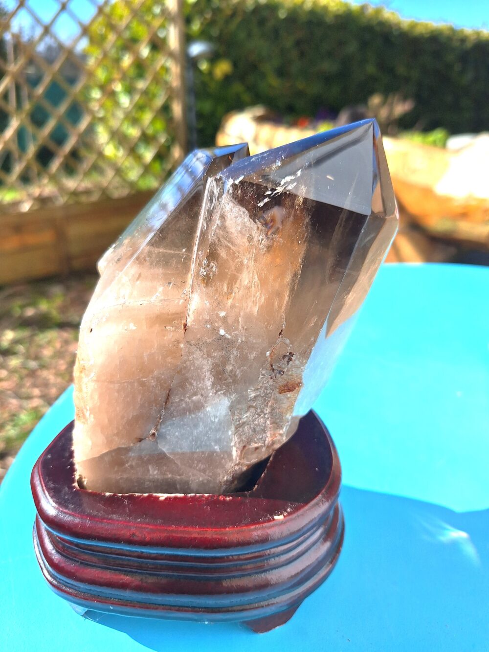 Double pointe de Citrine fumée – Image 2