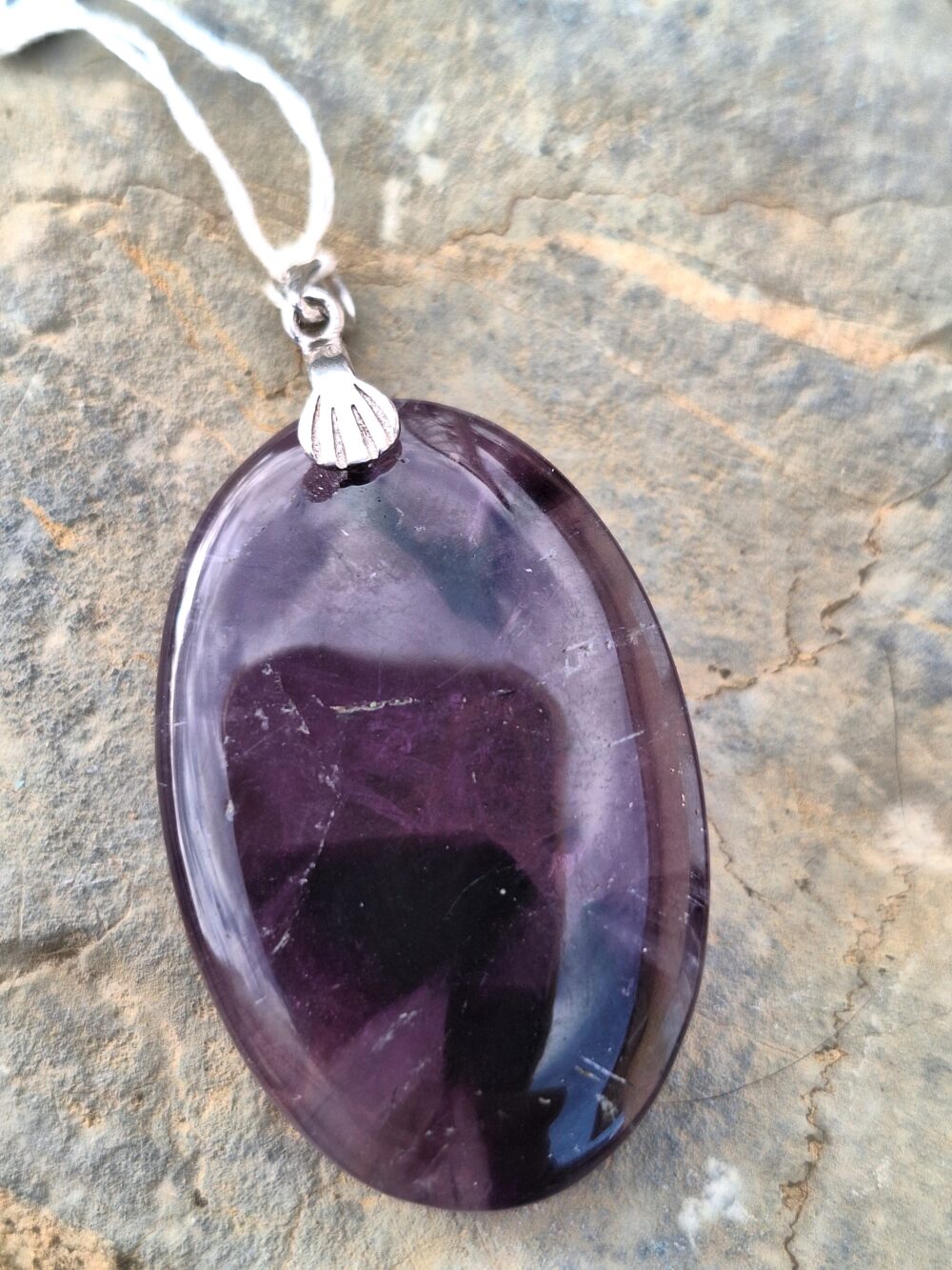 Pendentif en Améthyste étoilée