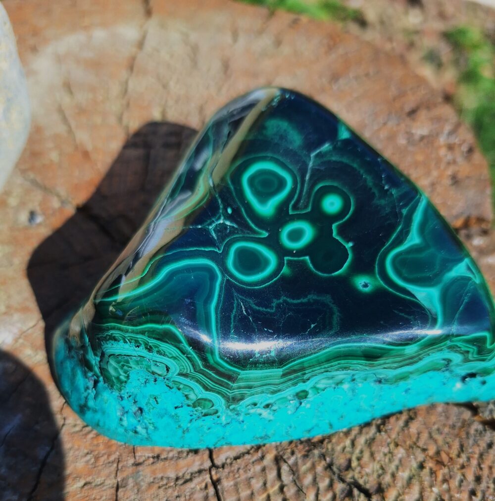 Forme libre Malachite polie – Image 3