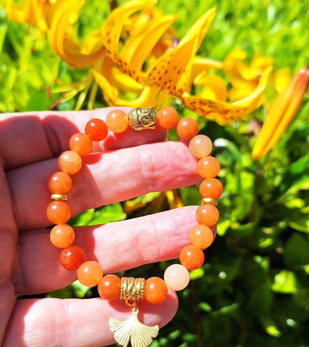 Bracelet Aventurine orange