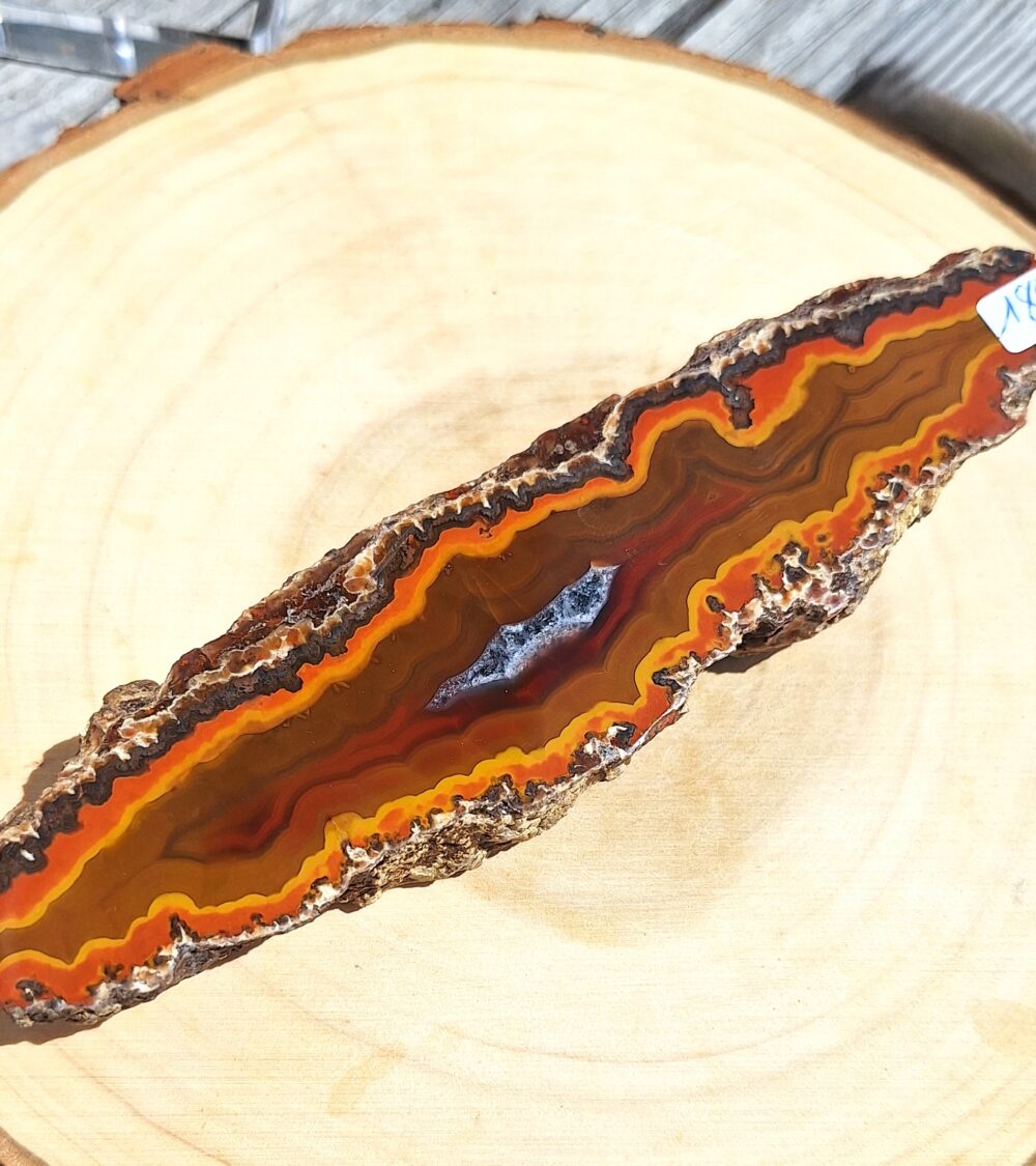 Tranche Agate du Maroc