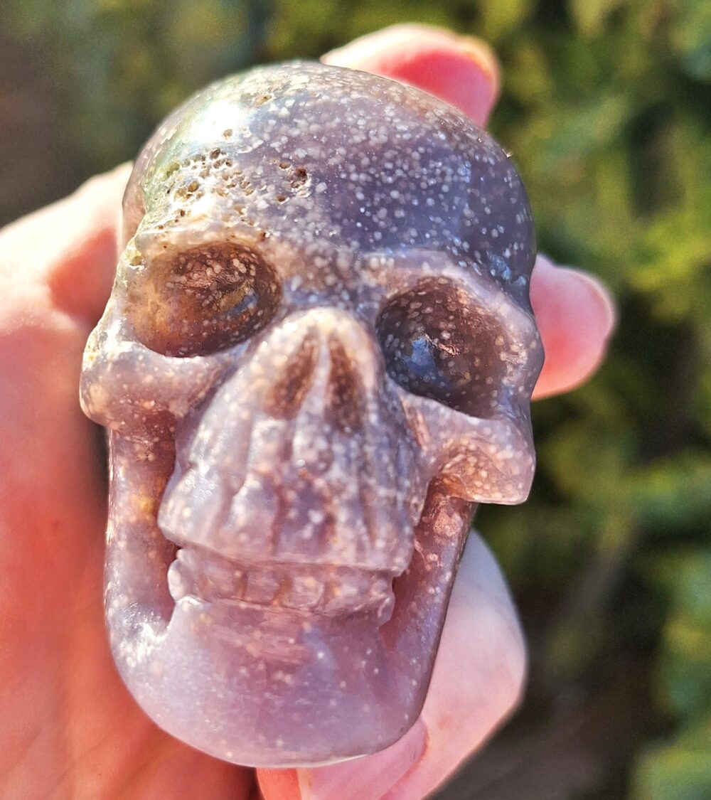 Crane en Agate raisin