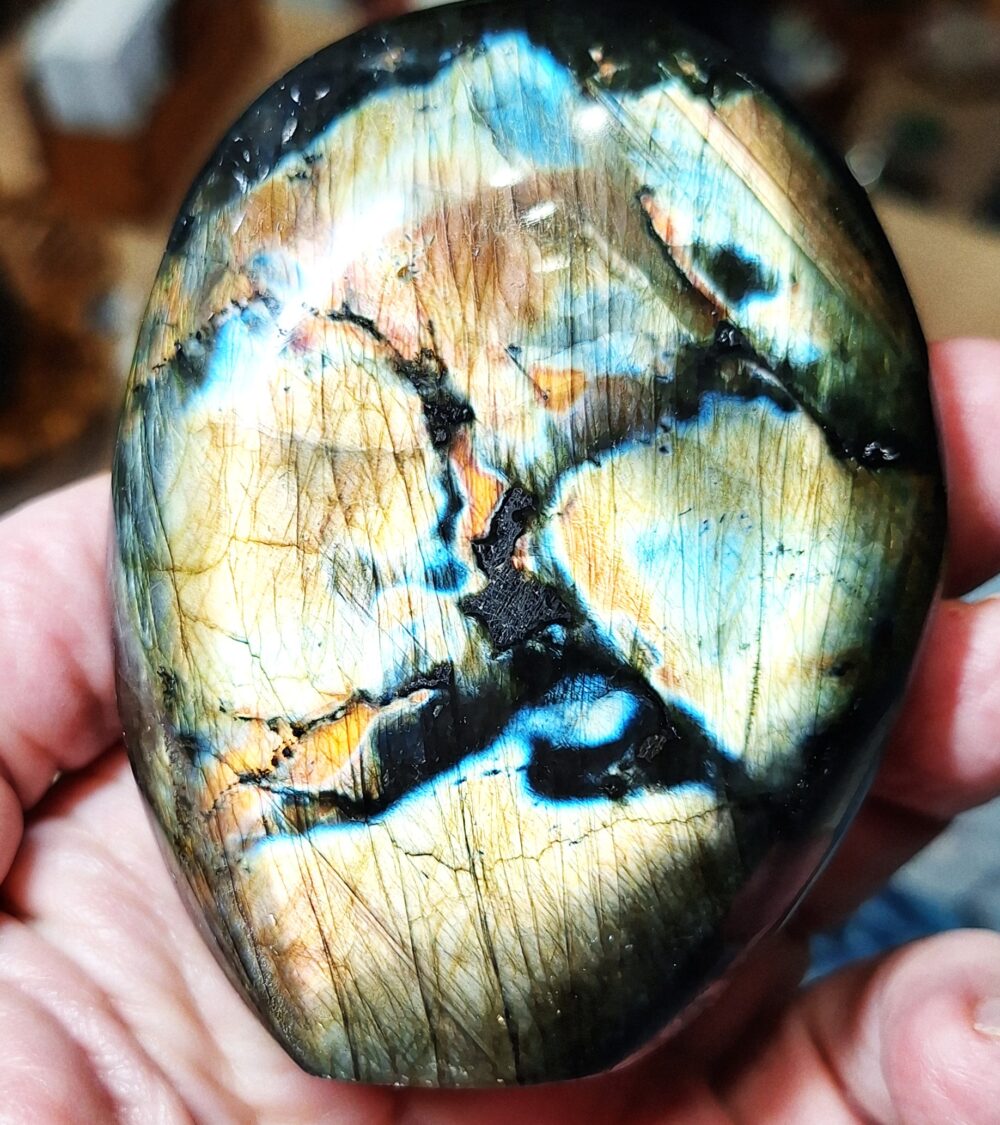 Labradorite forme libre