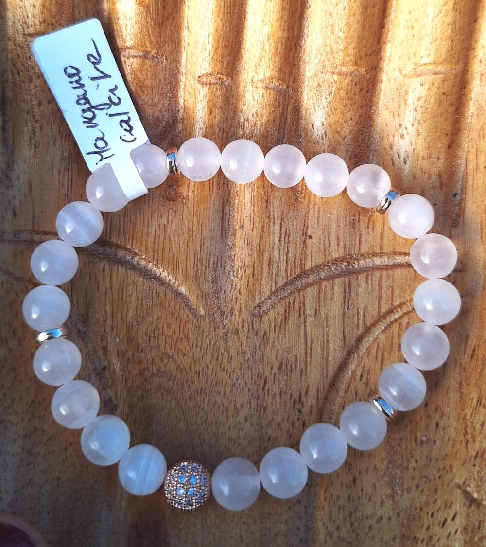 Bracelet Manganocalcite