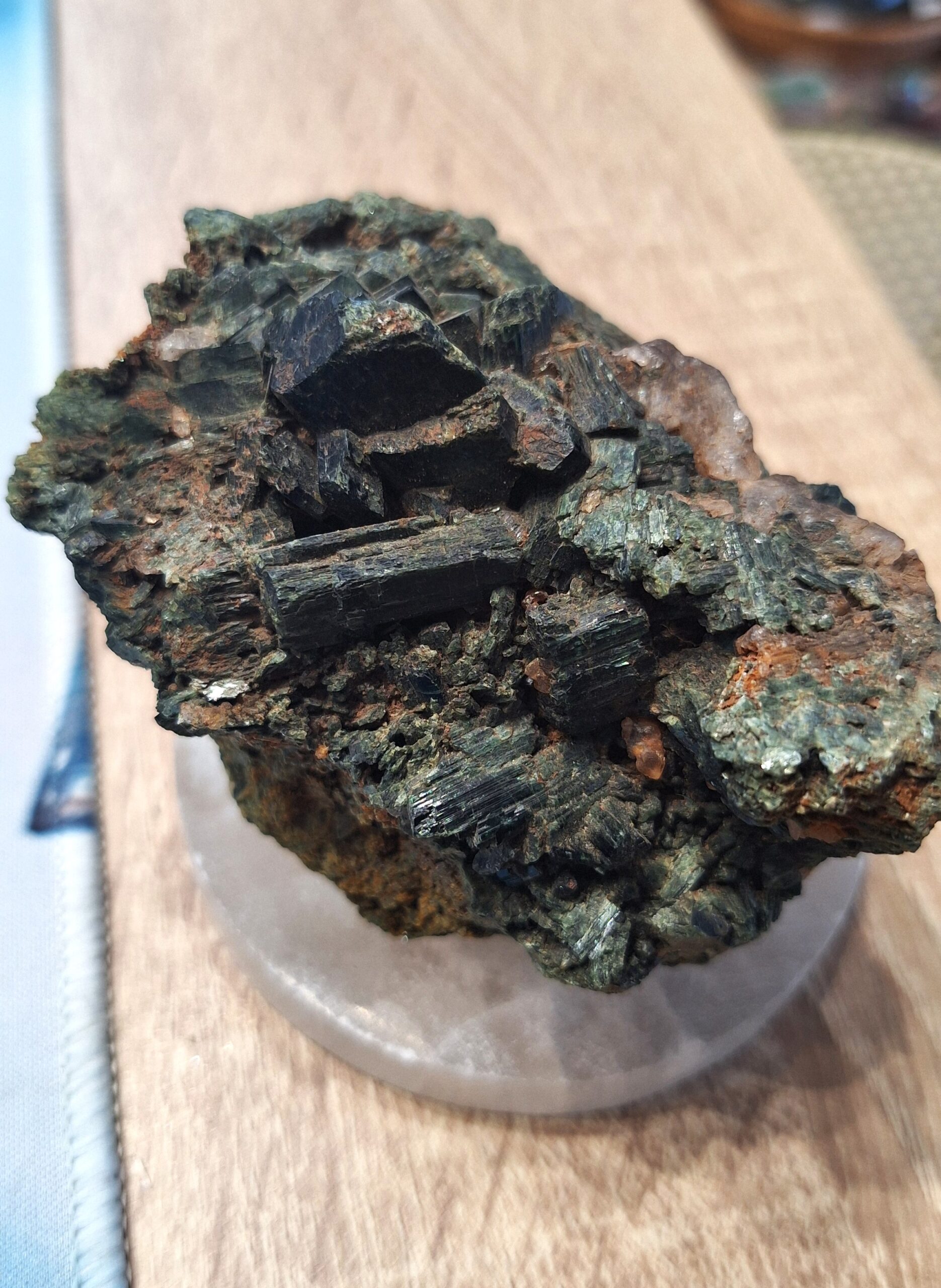 Pierre brute d'Epidote
